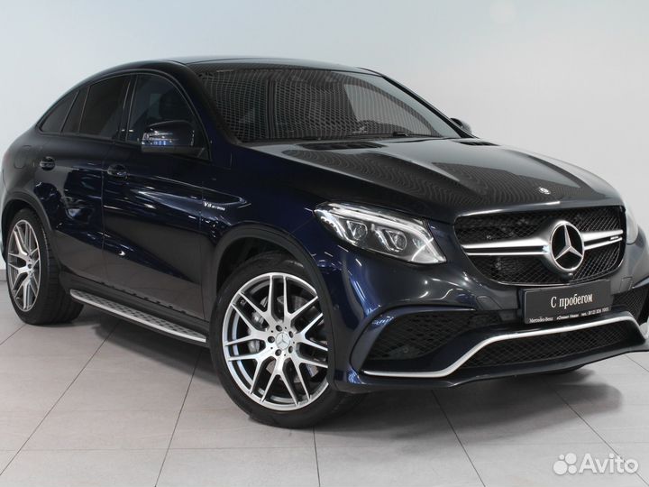Mercedes-Benz GLE-класс AMG Coupe 5.5 AT, 2016, 109 400 км