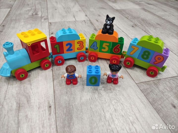 Lego duplo поезд 