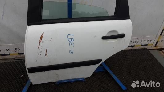Дверь задняя левая citroen C3 1 (LBE19FG01)