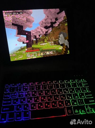 Беспроводная черная клавиатура Bluetooth/USB