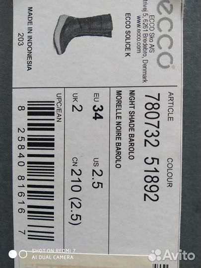 Зимние сапоги (34р)