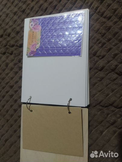 Фотоальбом деревянный