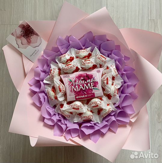 Сладкие букеты из шоколада и конфет