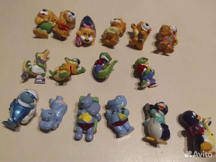 Игрушки из киндера 90х