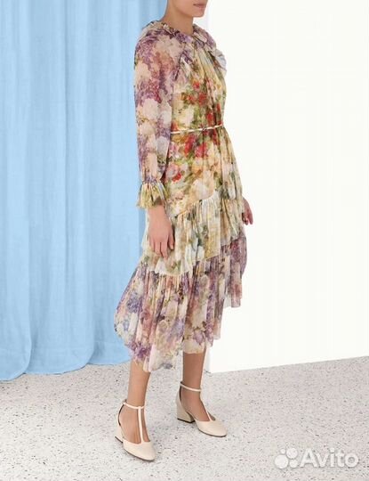 Платье zimmermann из шелка S-XL