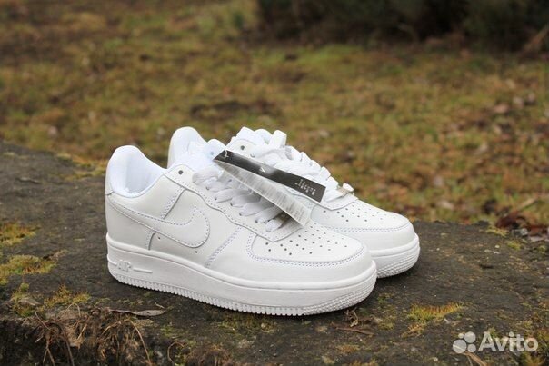 Кроссовки Nike air force низкие и высокие с липучк