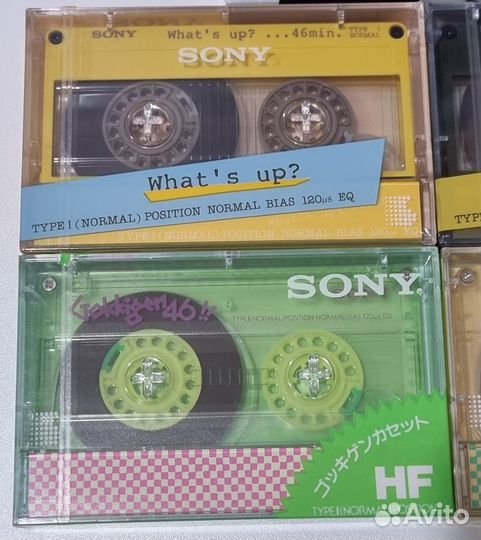 Sony 46 Редкие винтажные кассеты Для коллекции