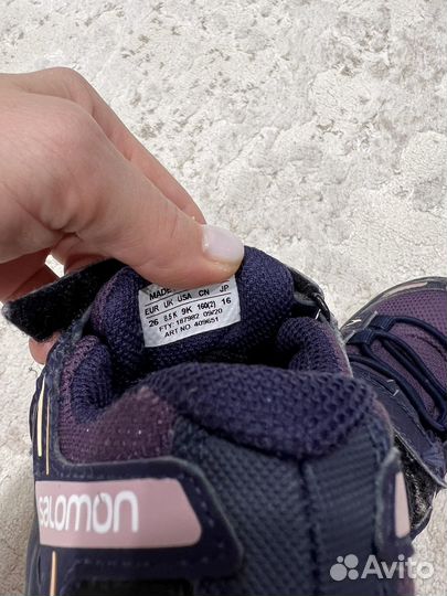 Кроссовки salomon 26 размер