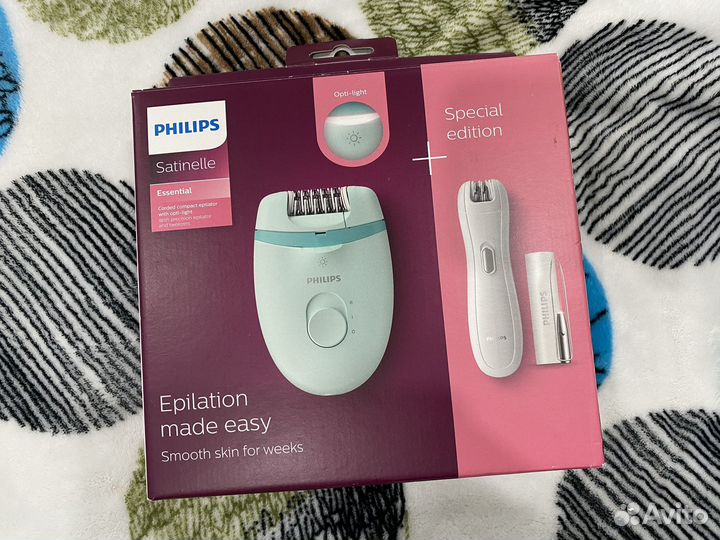 Эпилятор philips новый