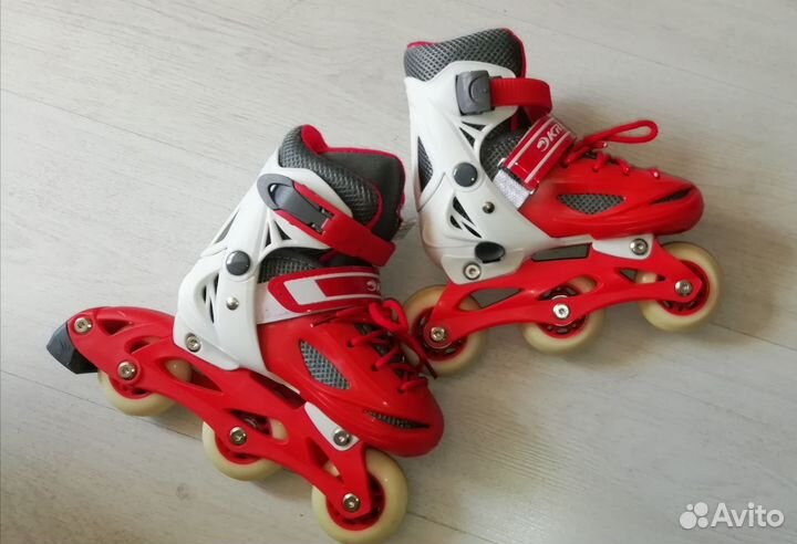 Роликовые коньки детские раздвижные
