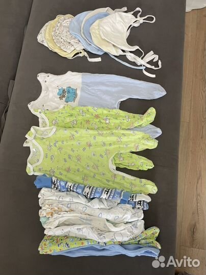 Одежда пакетом на мальчика 62-68
