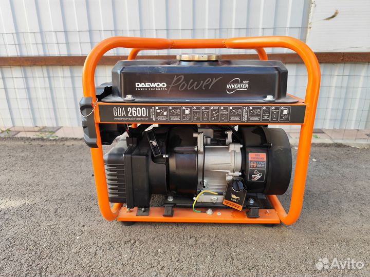 Инверторный бензиновый генератор Daewoo GDA 2600i