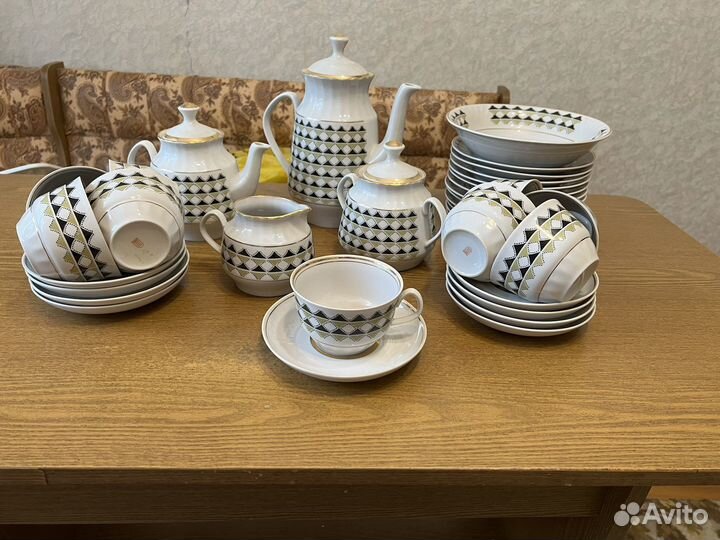 Сервиз чайный Рижский фарфор