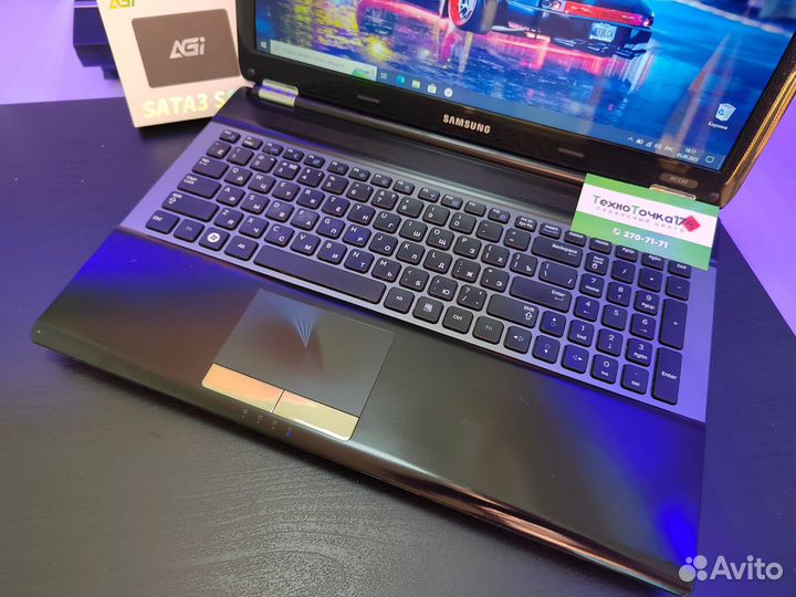 Ноутбук ракета Samsung RC530 (i7/16Gb/GeForce 2Gb)