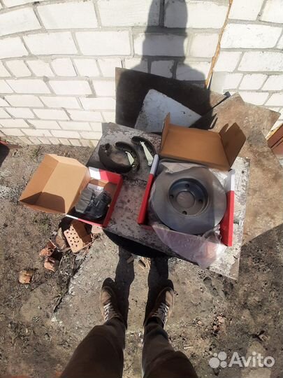 Тормозные диски, колодки audi 80, 100