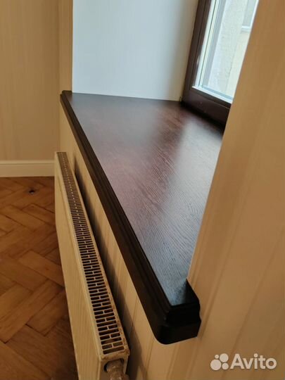 Деревянный подоконник из дуба