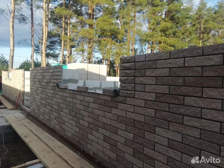 Облицовочный кирпич Гиперпресс с завода