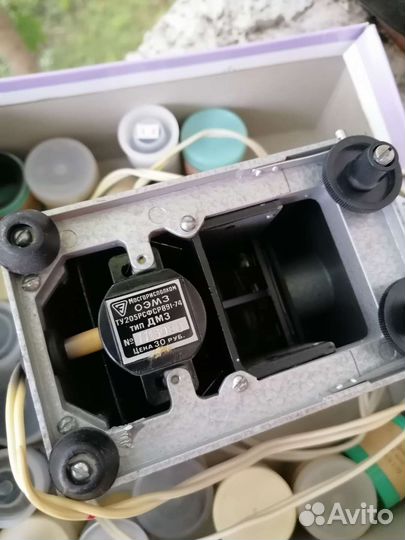 Диапроектор СССР с диафильмами