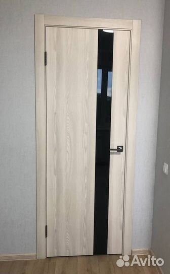 Дверь новая 2000*800 (чебоксарская, ясень крем)