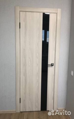 Дверь новая 2000*800 (чебоксарская, ясень крем)