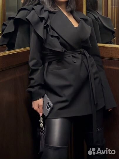 Пиджак черный