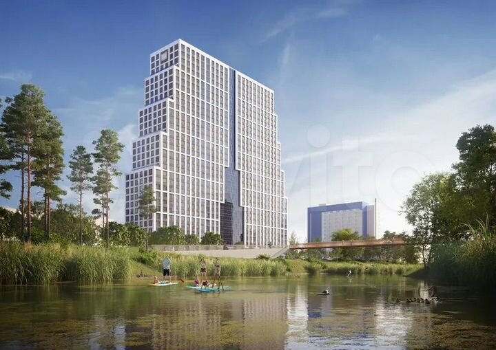 2-к. квартира, 55,2 м², 21/31 эт.