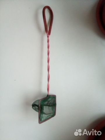 Сачок, скребок и помпа для аквариума