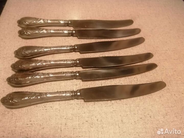 Кухонные ножи мельхиор СССР