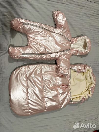 Комбинезон утепленный luxury baby 56-68