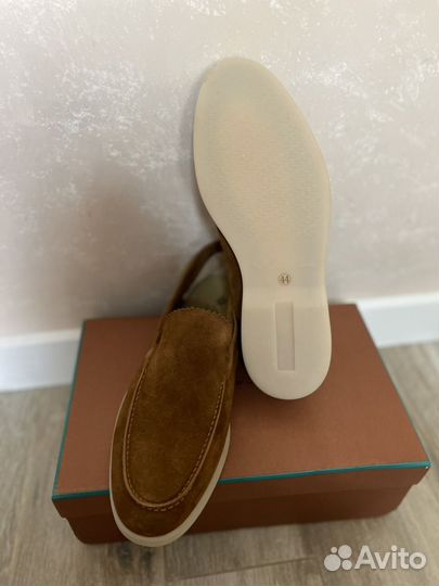 Мужские мокасины лоферы lora piano