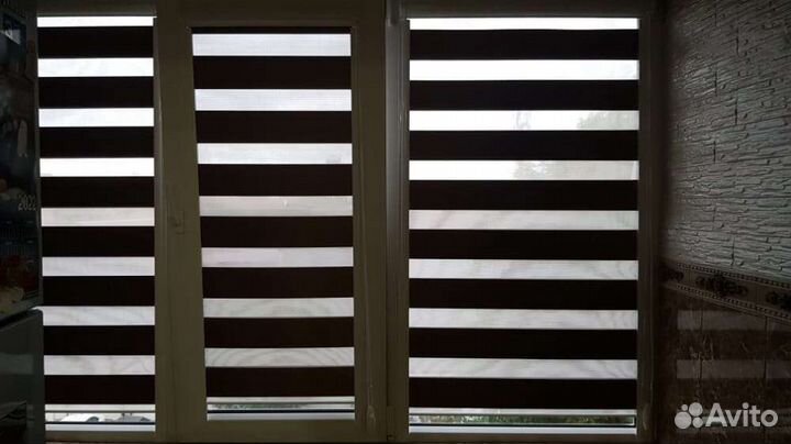 Жалюзи рулонные день ночь