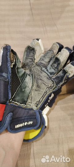 Краги хоккейные warrior luxe 13