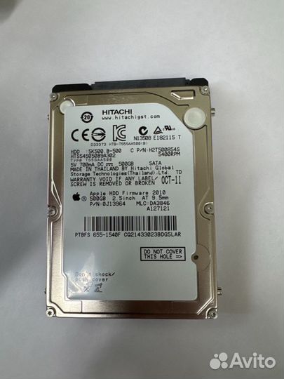Жесткий диск hitachi 500 гб