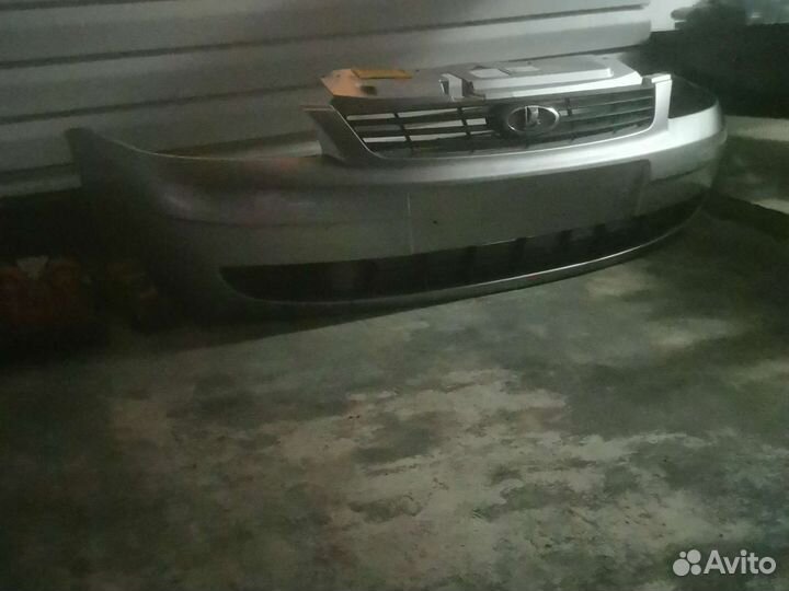 Передний бампер приорп1