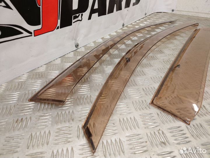 Ветровики (комплект) Mitsubishi Outlander II (2005