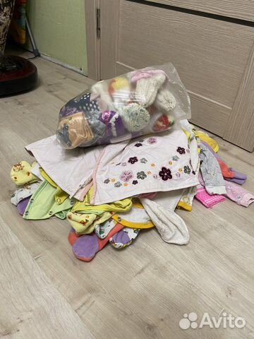 Пакет вещей на девочку