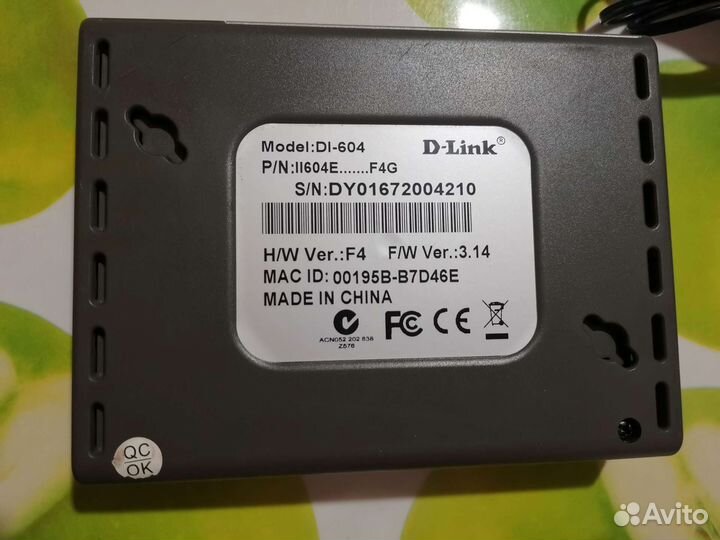 Роутер D-Link DL-604