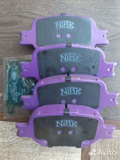 Колодки тормозные toyota celica/corolla 99