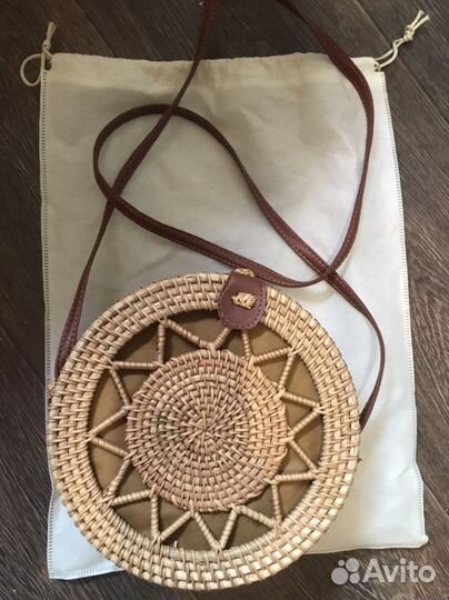 Плетеная Сумка кроссбоди