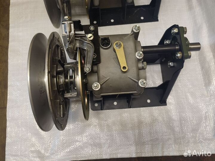 Редуктор шестерёнчатый на мотобуксировщик