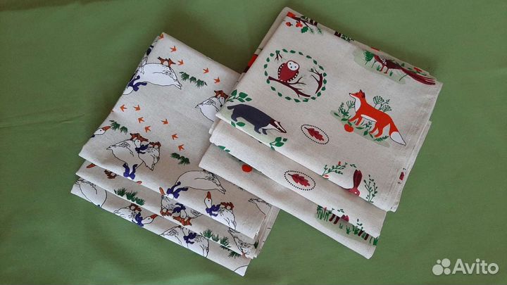 Полотенца из льна, 3 шт