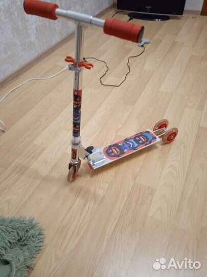 Самокат детский трехколесный бу