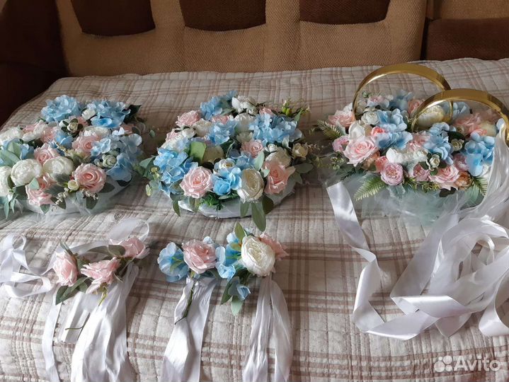 Свадебные украшения на машину продажа