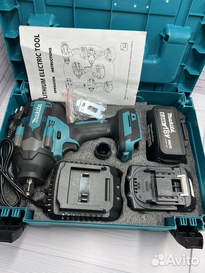 Бесщеточный ударный гайковерт Makita