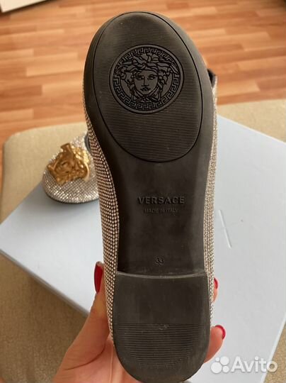 Балетки versace
