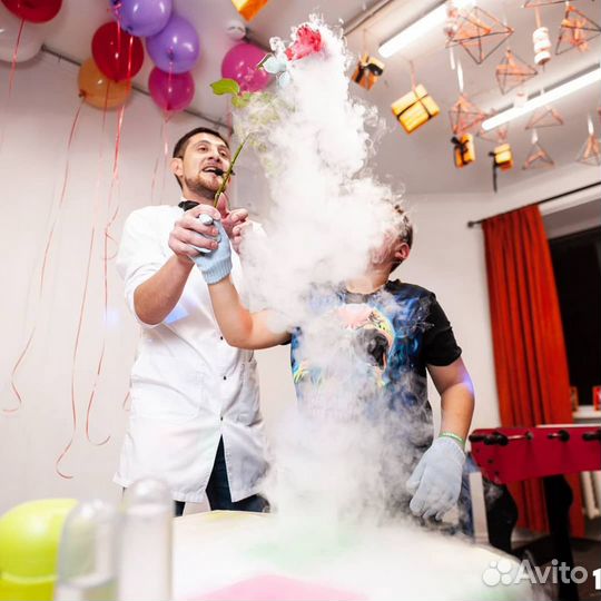 Научное Шоу, Химическое шоу, Аниматоры