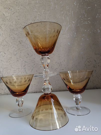 Бокалы фужеры креманки СССР винтаж