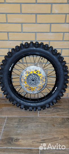 Шипованные колеса на Rieju 21 18