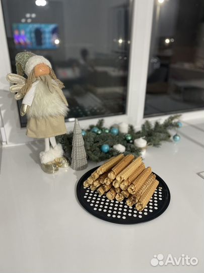 Вафельная трубочка