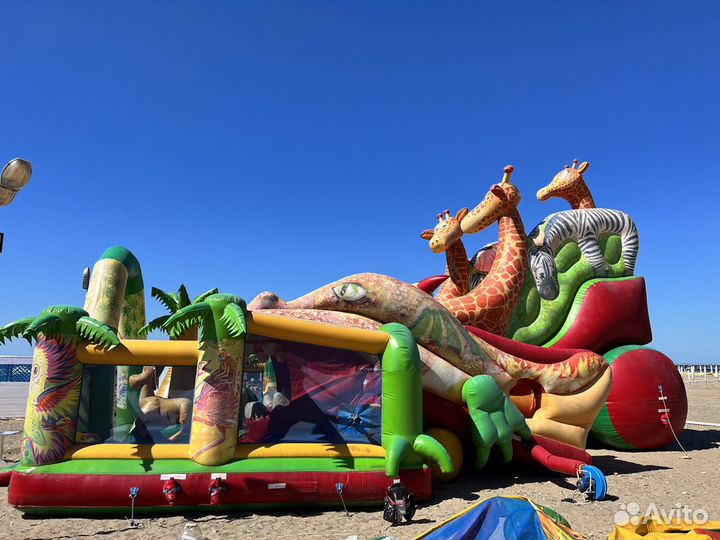 Надувной батут бу
